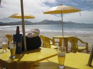 Probier´s mal mit Gemütlichkeit...am Strand von Barra da Lagoa im Süden Brasiliens